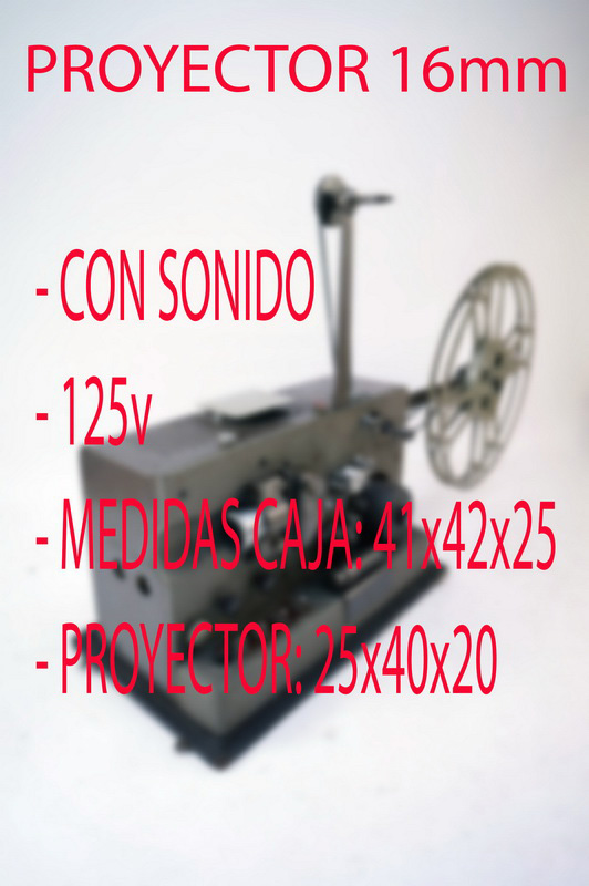 proyector 16mm. forway ind. 1u